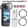 Защита объектива для Insta360 X5 Стандартный защитный чехол для объектива Съемная защитная крышка объектива для экшн-камеры Insta 360 X5 Аксессуары