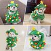 Dog Outfit Dress Costume Halloween Pet Cosplay Christmas Tree Theme