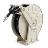Fuel Hose Reel, 19.05 x 9900 mm Retractable, Spring Driven Auto Swivel Rewind, 300 PSI, Heavy-Duty Carbon Steel Construction with Industrial Grade