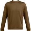 Meridian Solid Outdoor Casual Sports Толстовка с круглым вырезом и длинным рукавом Мужская толстовка Coyote-Brown 1379667-498