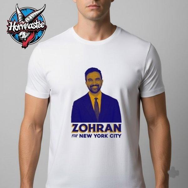Zohran Mamdani For New York City Unisex T Shirt Unisex All Sizes