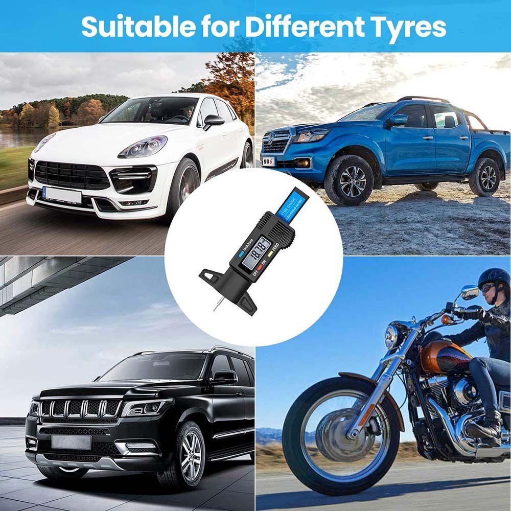 Monitoring System Tire Tread Vernier Calipers Thickness Gauges Tire Tread Depth Gauge Depth Gauge