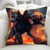 Luxury Home Decor Pillow Cover Hell Reaper Style Pattern Cushion Cover Sofa Office Cushion Cover