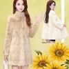 Faux Fur Coat Women  Fashion Slim Winter New Imitation Mink Fur Jacket Female Large Size Thick Long Warm Outerwears