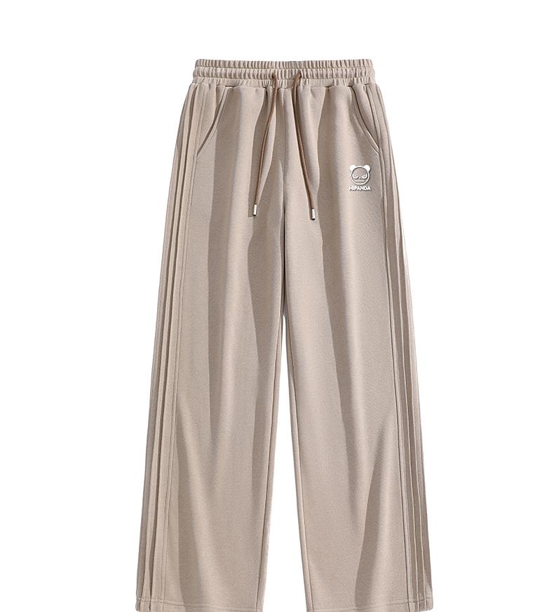 Hello Hipanda, Panda Versatile slimming straight leg wide leg pants, unisex style pants