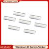 Кнопка переключения подъема окна автомобиля, наклейка с блестками для Peugeot 208 301 508 307 407 607 408 2008 3008 5008 Citroen C4 C5