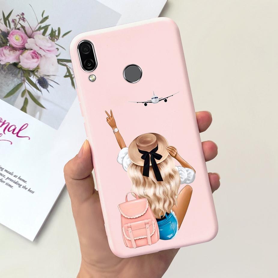 Для Huawei Honor Play Чехол COR-L29 COR-L09 Милый Модный Мультяшный Чехол 6.3'' Мягкий Силиконовый Чехол для Телефона Для Honor Play Fundas Coque