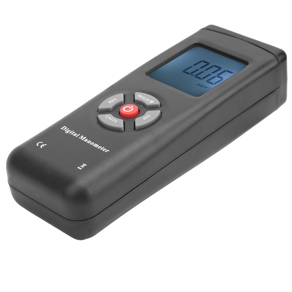 TL101 Digital Manometer Air Pressure Meter Gauge Differential Air Pressure Tester Tool +5psi