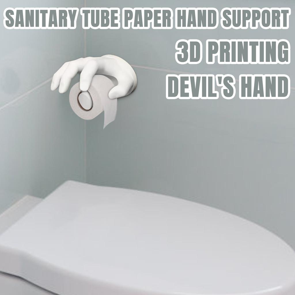 Держатель для туалетной бумаги «Дьявол», новинка для интерьера, украшение ручной работы