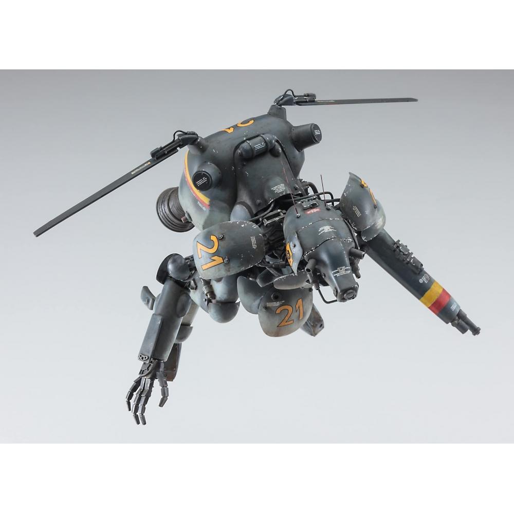 Hasegawa Maschinenkrieger Space Humanoid Беспилотный перехватчик Grosserhund Schwarzhund 120 Scale Пластиковая модель 64123