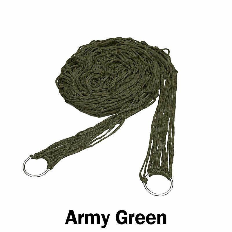 Пляжный гамак, портативный гамак, сетчатая сетка, веревка, открытый кемпинг, садовые качели, подвесная кровать