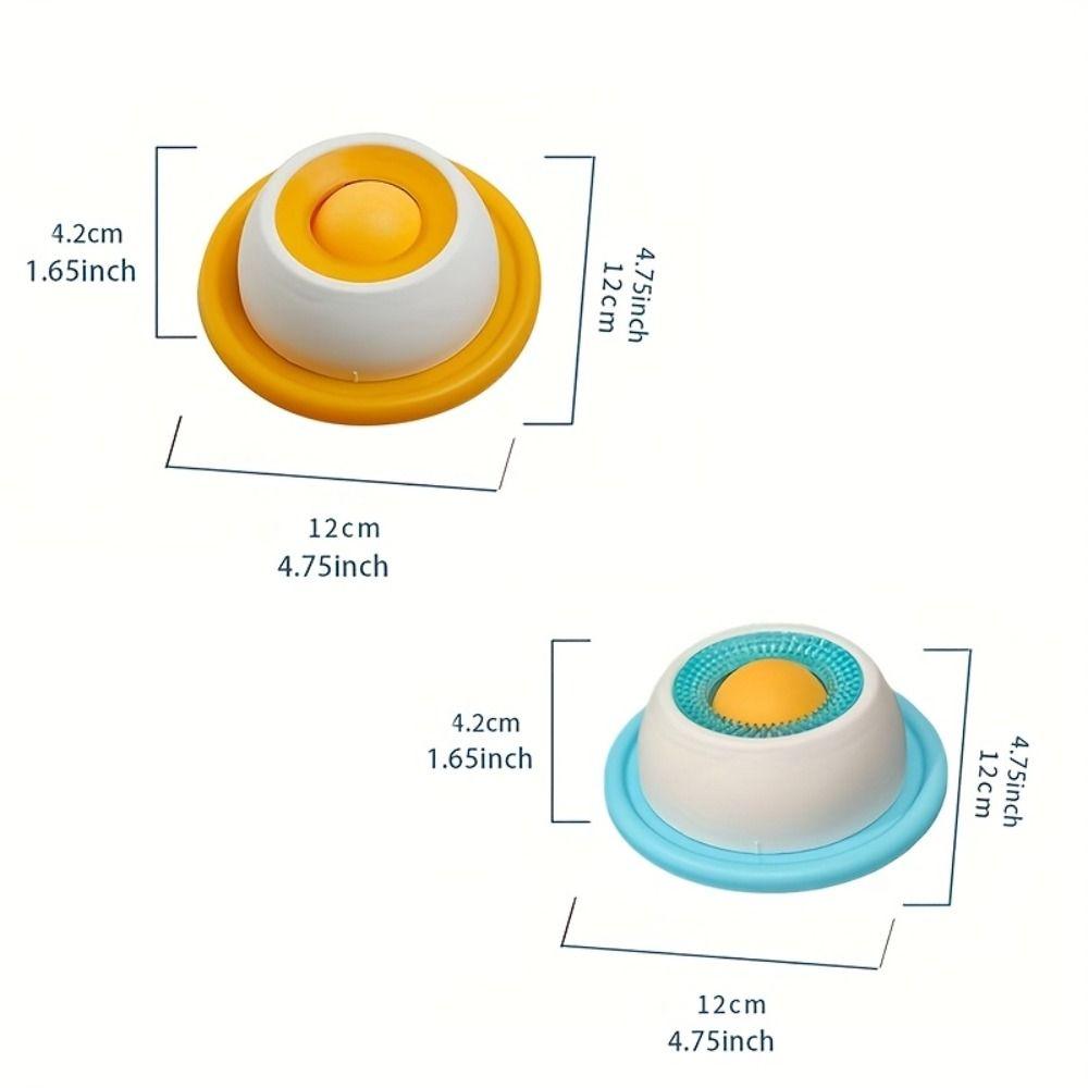 Funny Interactive Pet Lick Training Promotes Dental Health Snack Bowl Self-Soothing Slow Feeder For Dogs Cats