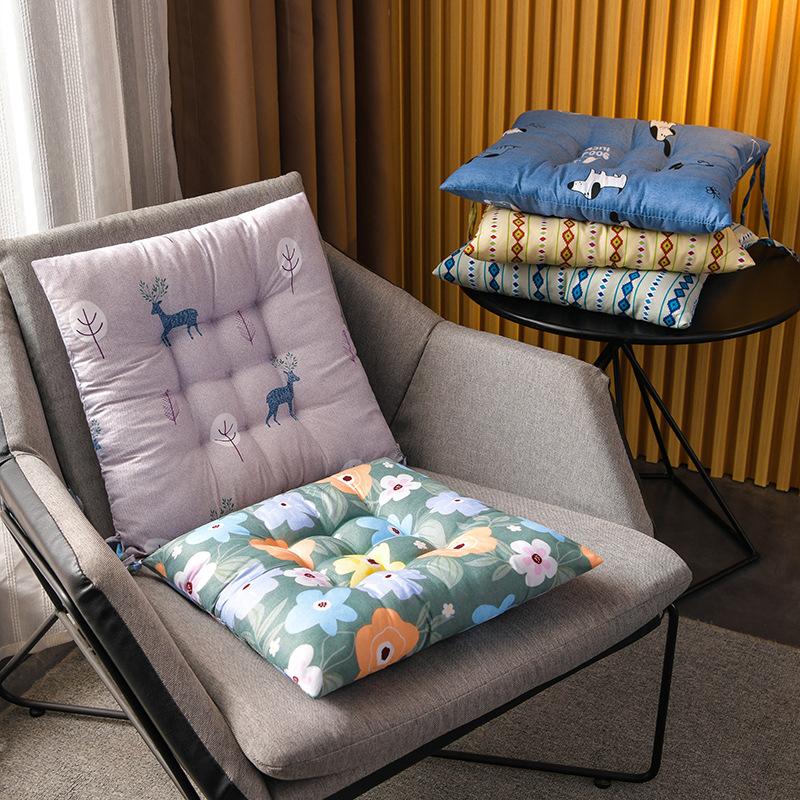 Утолщенная подушка для сиденья с рисунком, подушка для сиденья стула, подушка для стула для студента, подушка для обеденного стула, подушка для татами