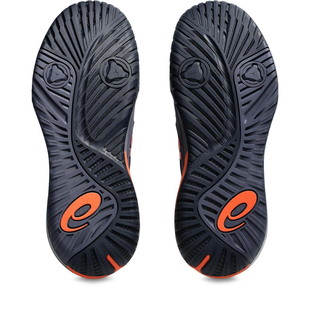 Теннисные туфли X 1041A481 500 см 2E [ASICS] GEL-RESOLUTION мужские (Серовато-фиолетовый/Нова-оранжевый) 29,0