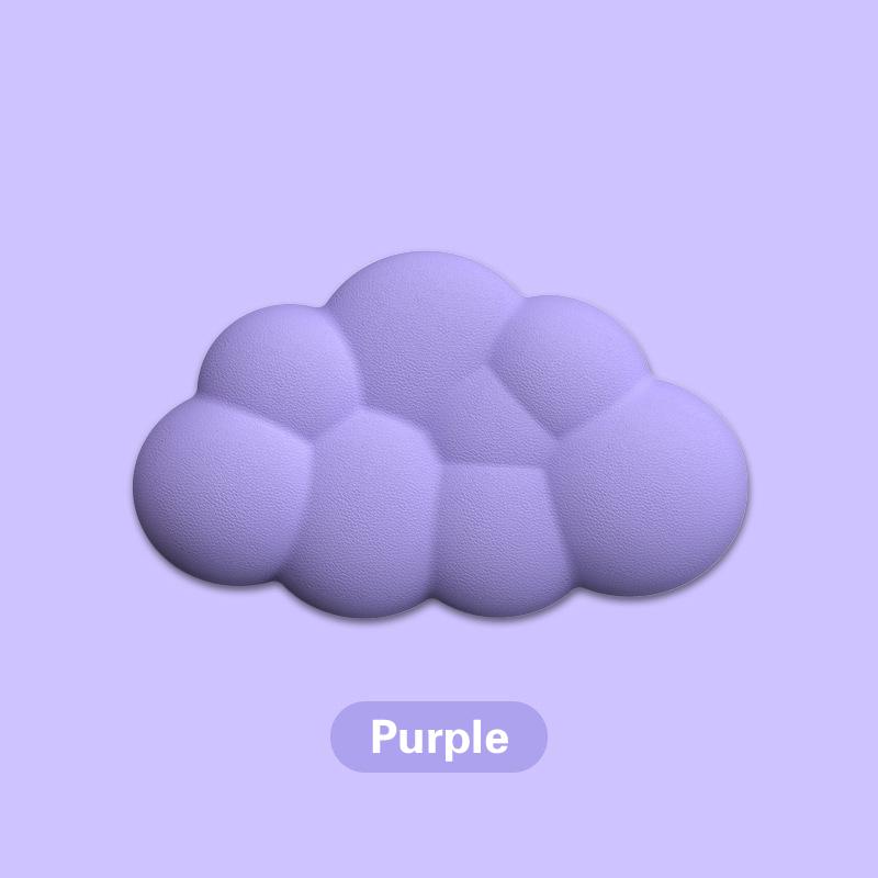 Коврик для мыши Cloud с подставкой для запястья, клавиатура, противоскользящая подставка, эргономичные коврики для мыши Cloud и клавиатура, подставка для запястья Cloud