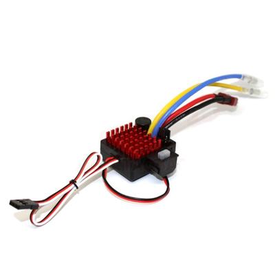 1/10 RC Car Brushed ESC Водонепроницаемый Электронный Регулятор Скорости 60A Дистанционное Управление Часть Транспортного Средства Автомобиль Лодка Аксессуар