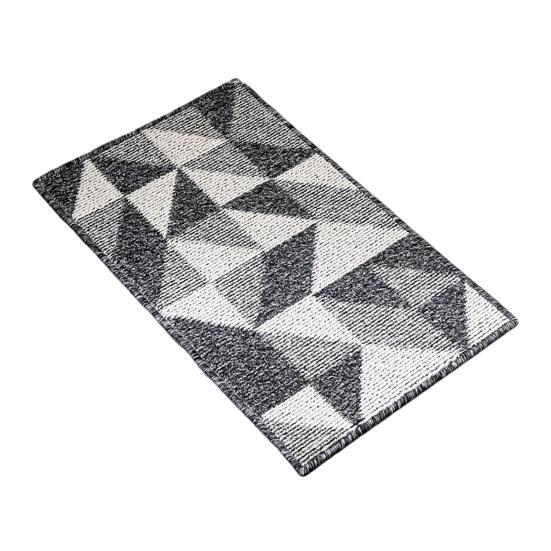 Коврик для пола Низкий профиль Геометрический Впитывающий Влагу Коврик для двери Пылезащитный Противоскользящий Улучшенный