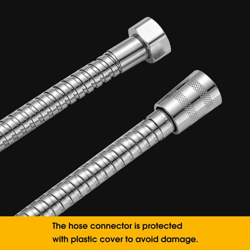 1.5M Shower Hose Stainless Steel Encrypted Explosion-proof Shower Extension Pipe Bidet Hose Bathroom Accessories