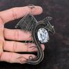 Pinolith Jasper Pendant Copper Wire Wrapped  Pendant Handmade Dragon Jewelry Awesome Gemstone Pendant Gift For Her Copper Wire Wrap Jewelry