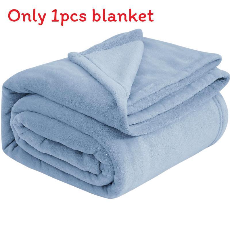 Плюшевое одеяло легкого дизайна для декора гостиной