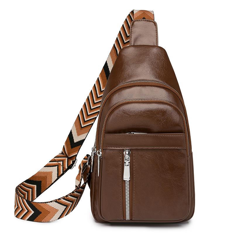 Женская сумка через плечо, сумка через плечо, водоотталкивающая сумка на грудь из полиуретана