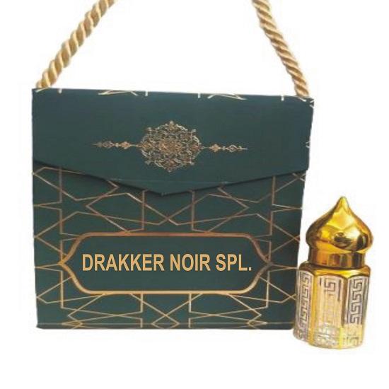 Shaz Perfumers DRAKKER NOIR SPL. Attar a lunga durata SJA2