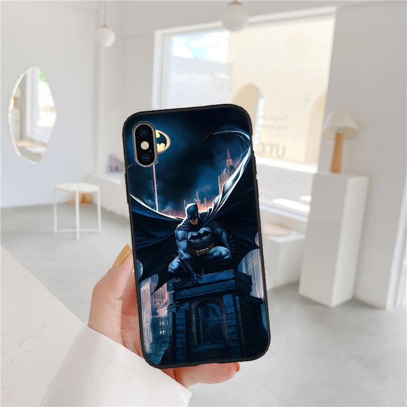CJ15 Мягкий чехол-броня Бэтмен для OPPO A40 A60 A80 A15 A16 A16K A12 A17 A17K A54 A54S A53 A53S A55 A56 A57 A98 F23