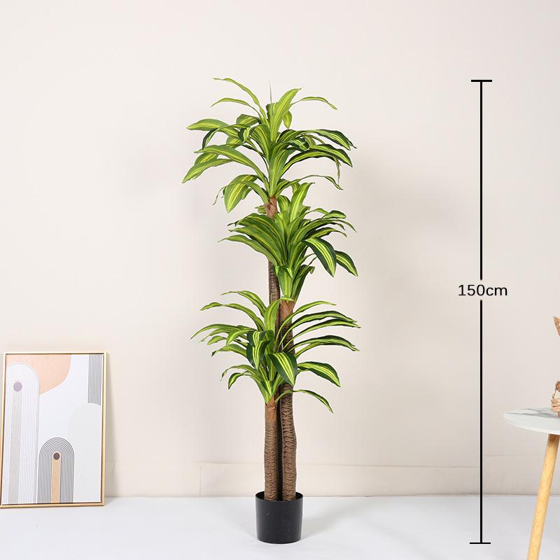 Nordic Traveller's Palm Artificial Plant for Living Room & Window Decor - Potted Greenery for Indoor Landscaping