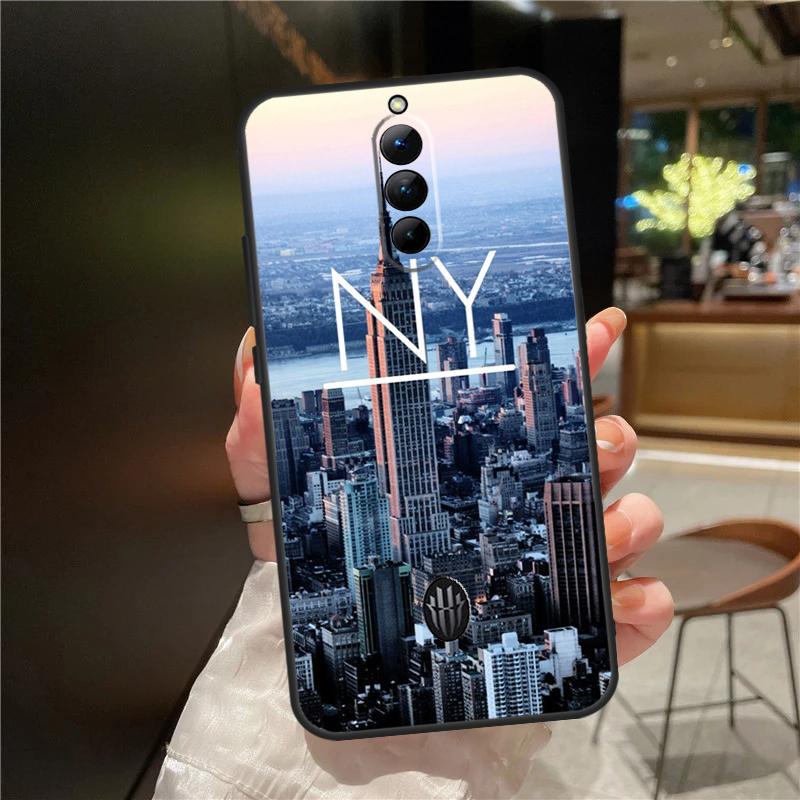 Чехол New York City для Red Magic 9 8S 8 Pro Plus Чехол для ZTE Nubia Red Magic 6S 7S 6 7 Pro 6R 5S 5G