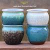 Large Coarse Ceramic Zisha Pot for Succulents and Greenery