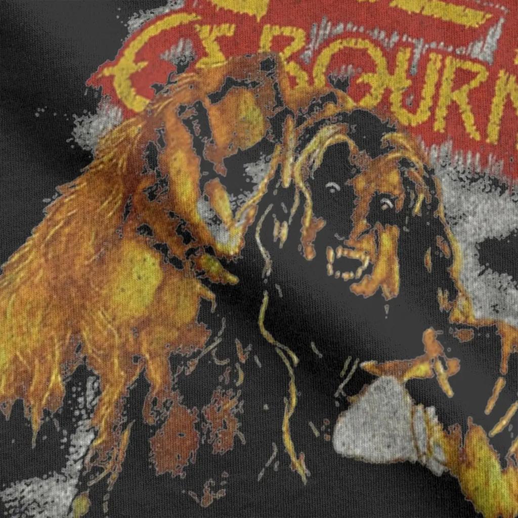 Ozzy Osbourne T-Shirt Men Casual 100% Cotton Tee Shirt O Neck Short Sleeve T Shirt Gift Idea Tops