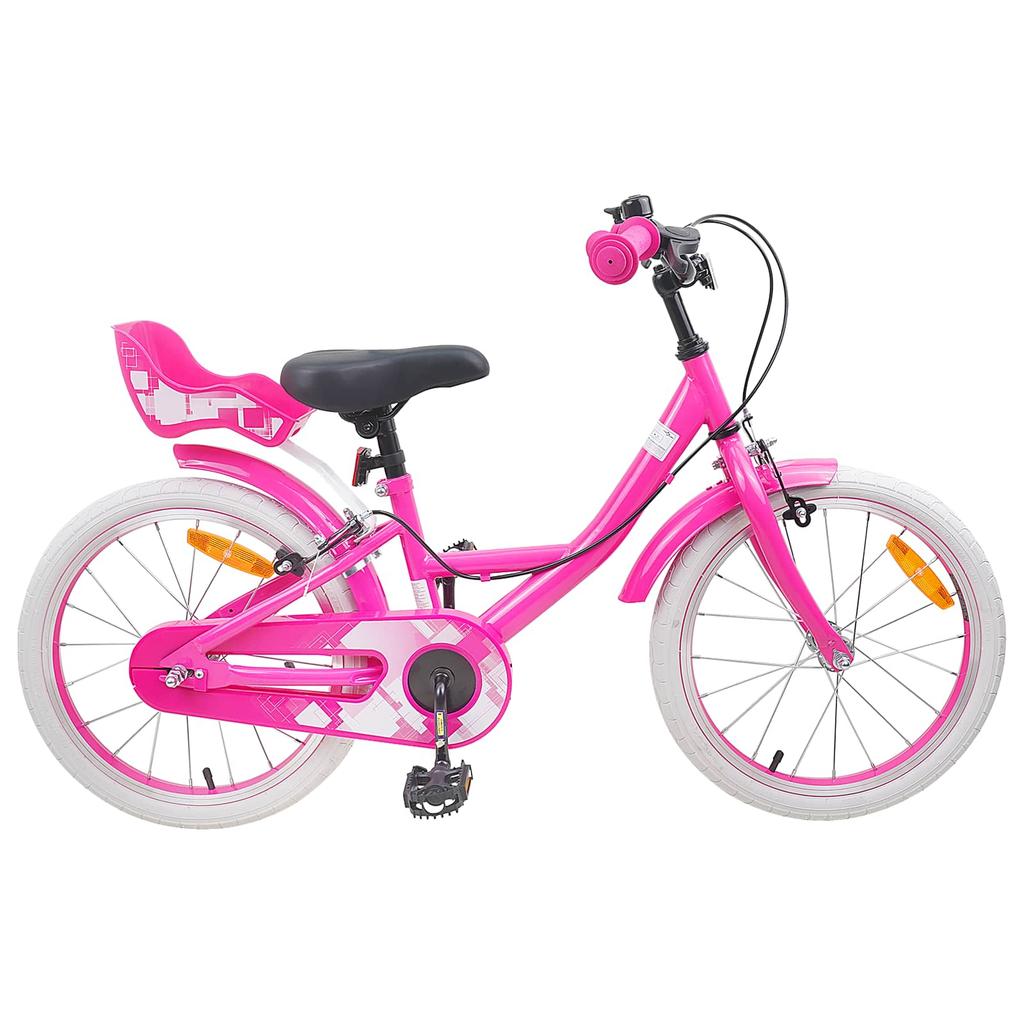 Kids Bike 18 Inch for Ages 5 7 Pink