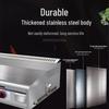 Outdoor Gas Teppanyaki Iron Plate Grill with Fryer and Pancake Maker