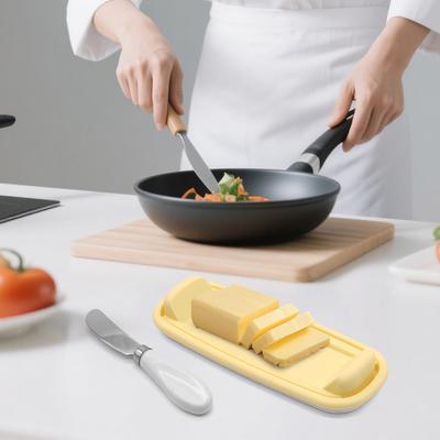 Инструменты для масла и сыра Коробка для нарезки и хранения масла с ножом Коробка для сохранения свежести Коробка для хранения сыра с крышкой Масленка