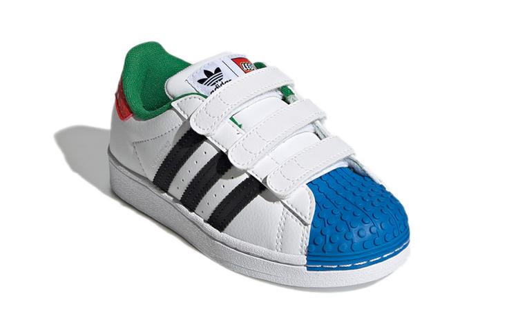 adidas Superstar LEGO Cloud White Core Black Cloud White PS H03963