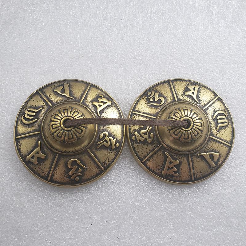 Antique handicrafts, brass materials, copper melon seeds, clinking bells, coins, collectibles