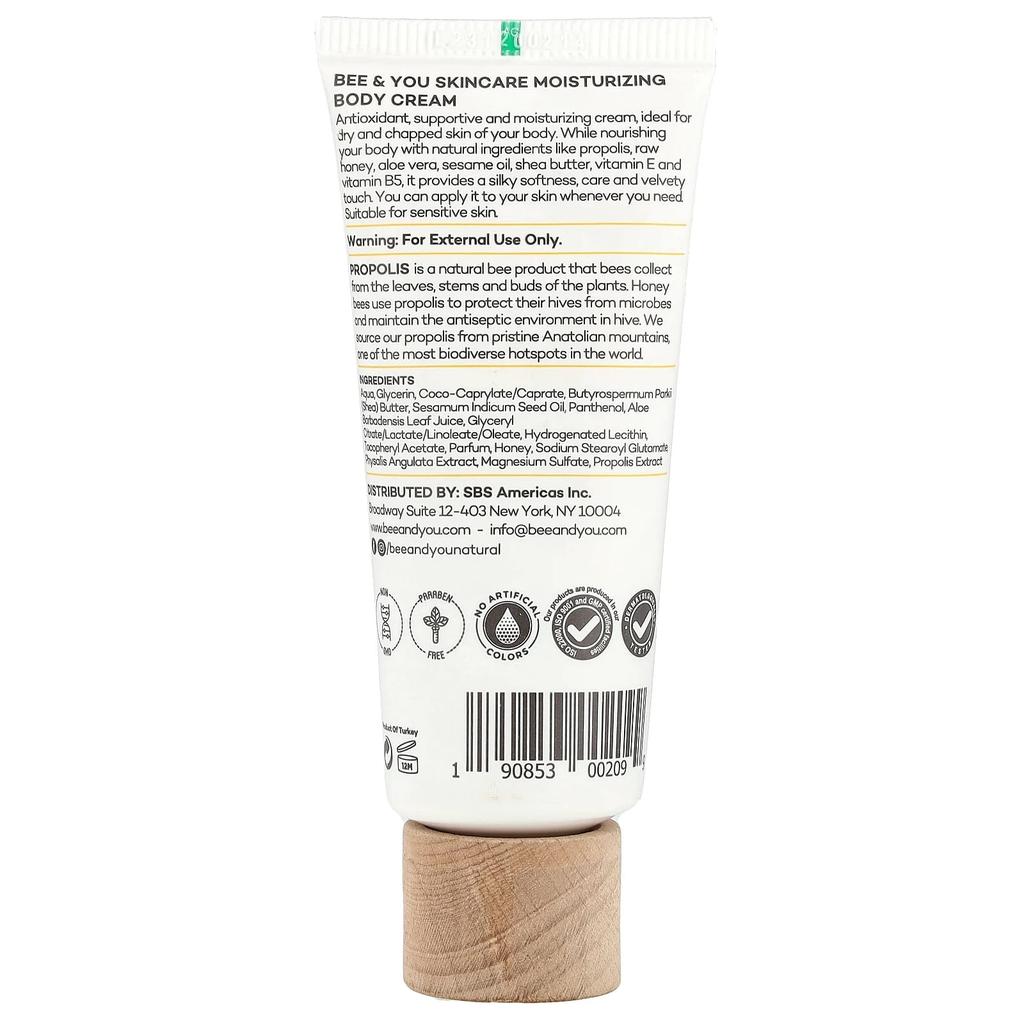 Bee & You, Body Cream, 100Ml(3.38Fl Oz)