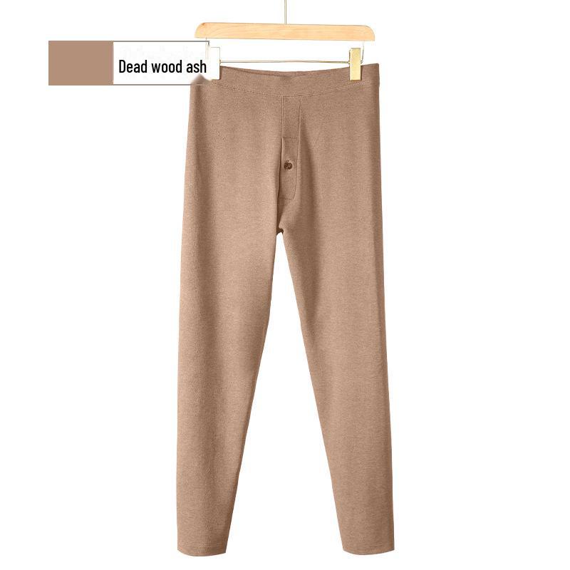 Мужские двухсторонние теплые облегающие брюки из плотного немецкого бархата, большие размеры для людей среднего и пожилого возраста, осенняя одежда