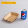 Chang Baosen Disposable Kraft Paper Snack Plates