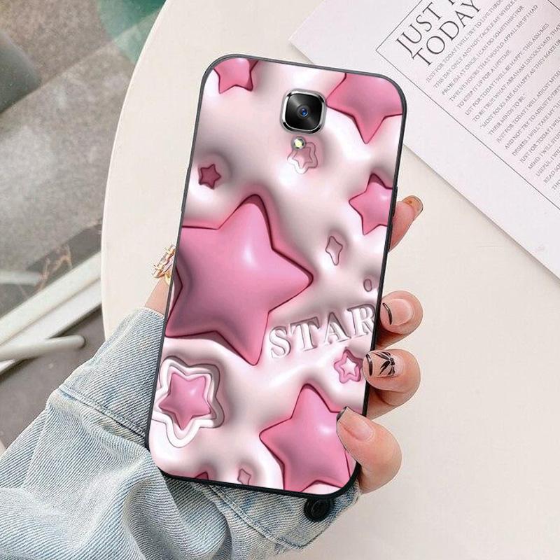 For Oneplus 3 3T Case Soft TPU astronaut Silicone Phone Cover for Oneplus 3 3T 5T Cases Black Bumper Funda One plus 3T 5 T