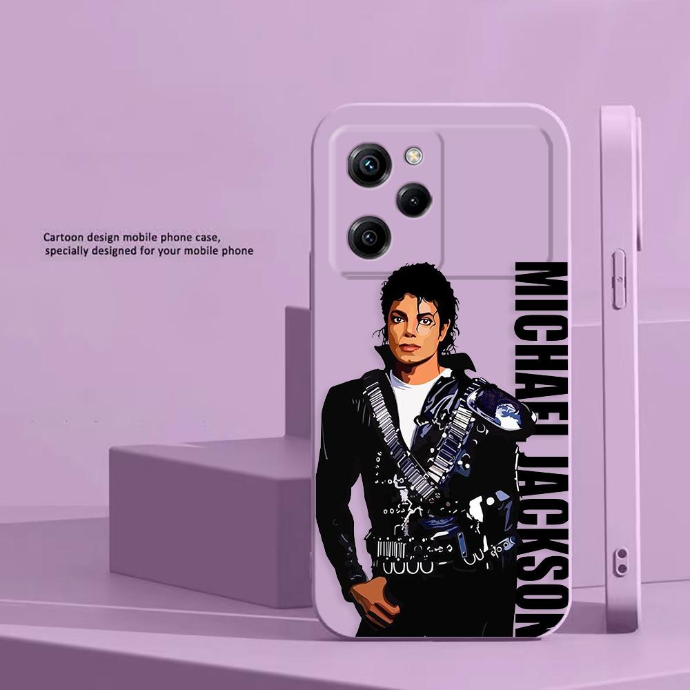 Чехол для телефона Dancer M-Michael J-Jackson Cover для Xiaomi 10T 11 12 12T 13 14T POCO F5 F6 M3 M5 X3 X4 X5 PRO 4G 5G Цветной ТПУ чехол