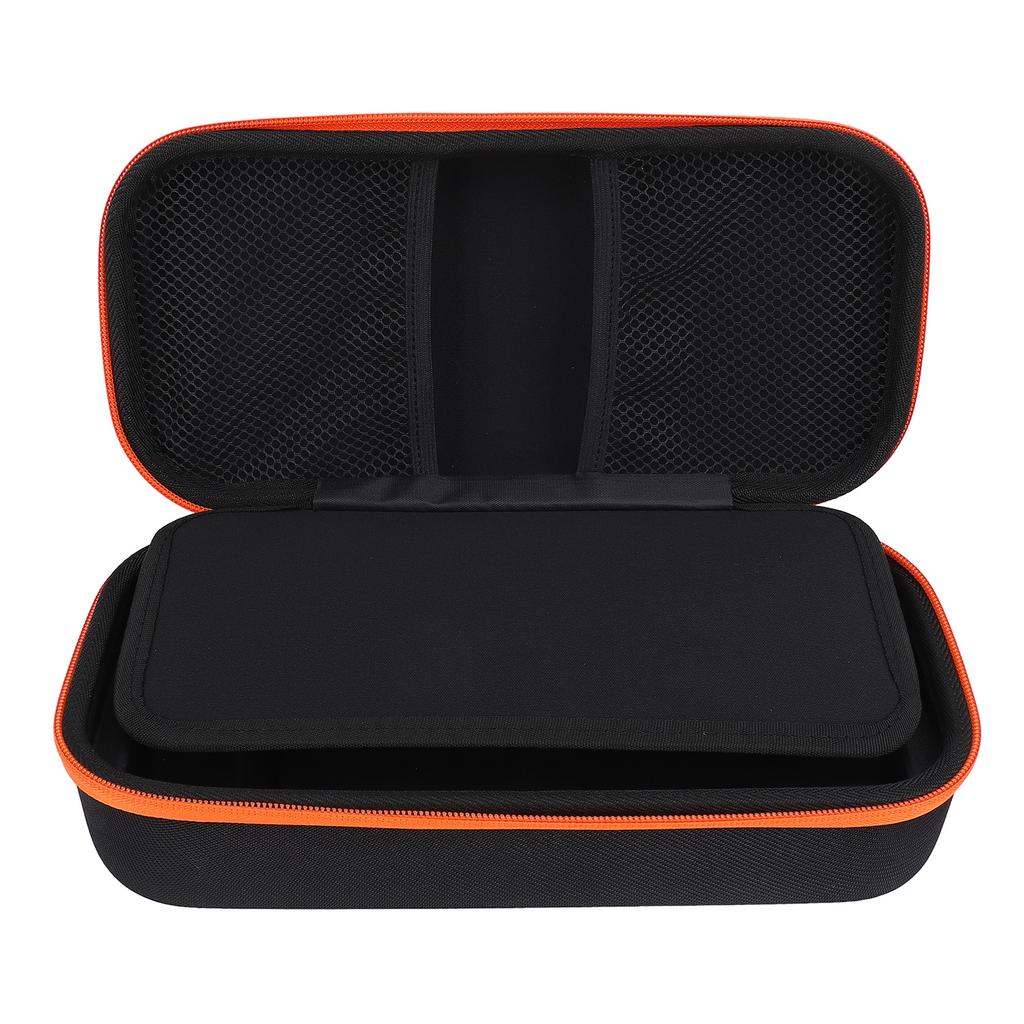 Wireless Microphone Case EVA Shell Zip Closure Portable Mic Storage Box with Handle