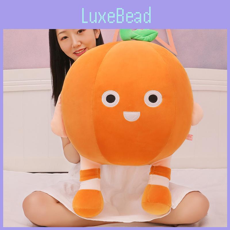 Simulation Orange Plush Toy Creative Fruit Girls Children Birthday Gift Holiday