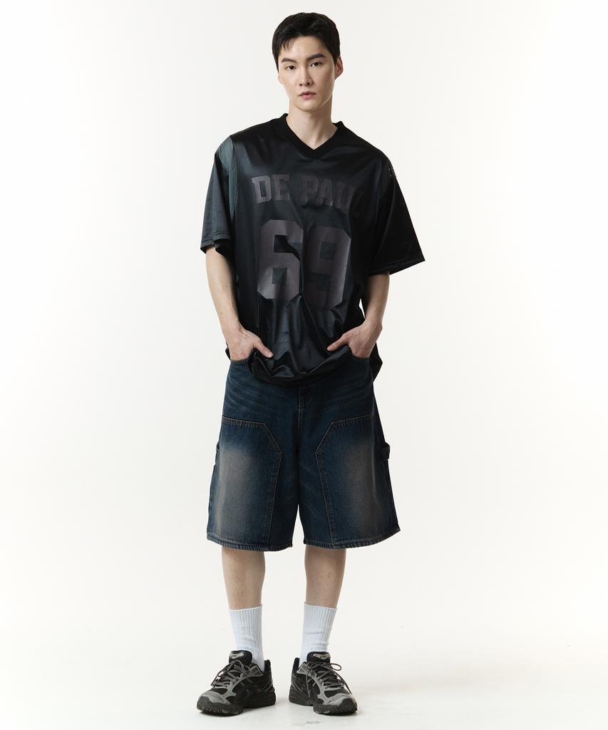 RAW LAB St. Paul Varsity Jersey Top (Black)