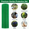 Рулон сетки для забора из куриной сетки 40 см x 5 м, зеленая садовая сетка, пластиковая сетка для забора, сетка для разведения птицы, для сада, балкона