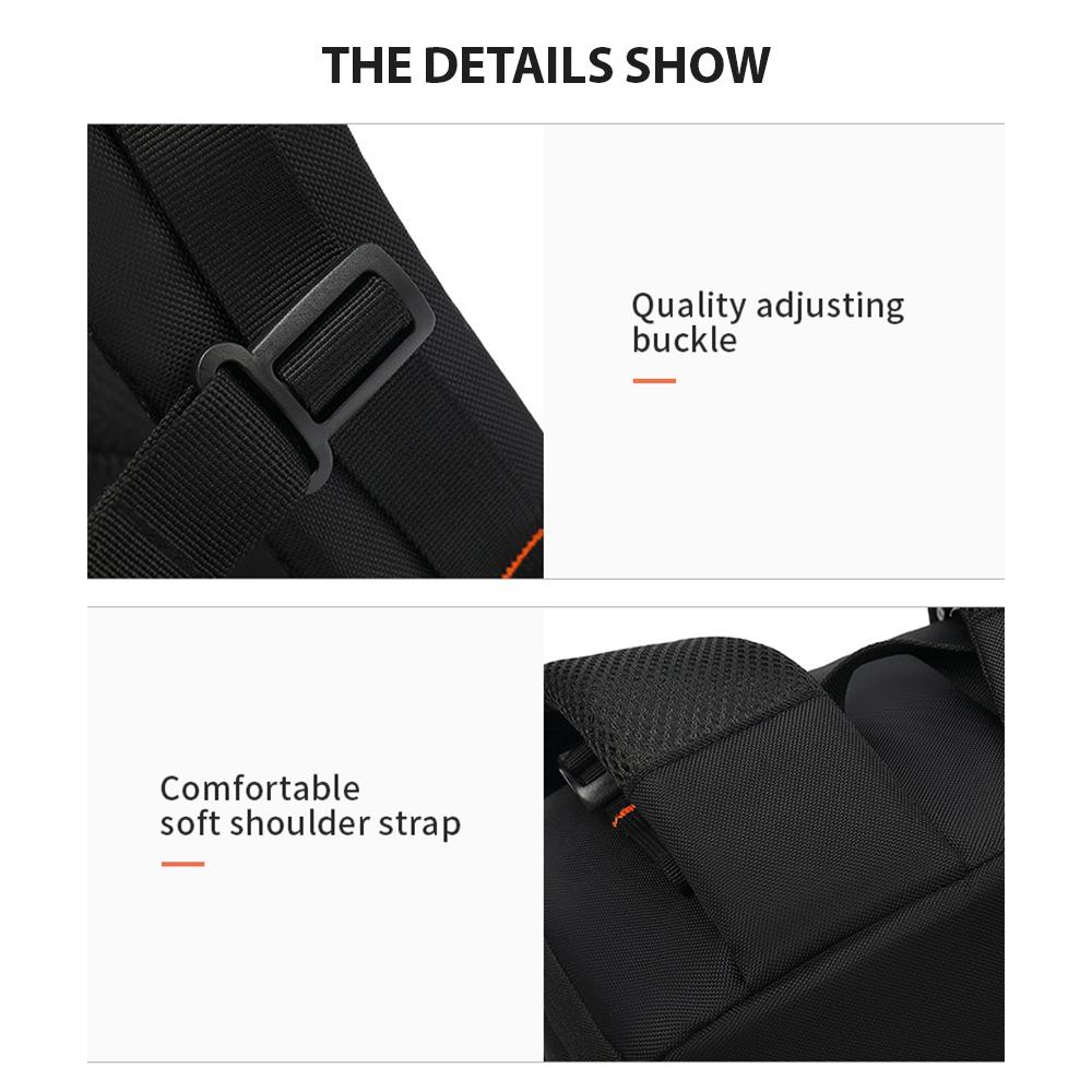 Camera Backpack Water Resistant Camera Bag Photography Backpack Large Capacity Camera Case with Tripod Holder 15.6 Inch