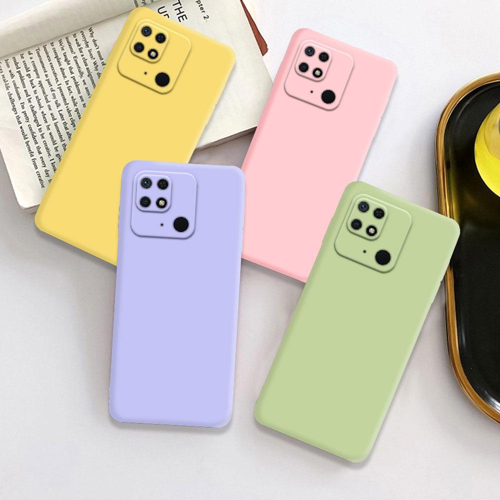 Жидкий силиконовый чехол для Xiaomi Redmi 10C 10A 9A 9C 12C 13C Redmi Note 10 10S 11 11s 12s 12 13 Pro + Plus 5G Cover Fundas