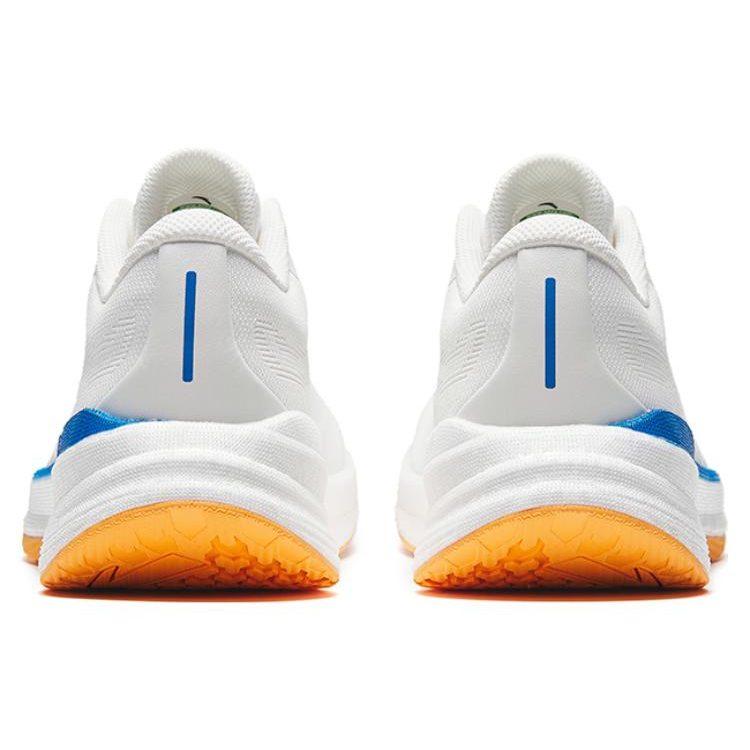 Anta Инновационная модель Run 4 Нескользящие Износостойкие Низкие Кроссовки для Бега с Азотной Технологией Мужские Белые 112335585-1