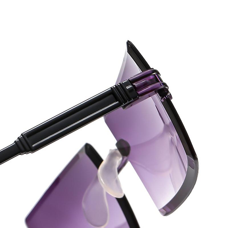 Новые солнцезащитные очки без оправы, прямоугольные модные популярные женские и мужские солнцезащитные очки, маленькие квадратные солнцезащитные очки для женщин и мужчин, дорожные очки