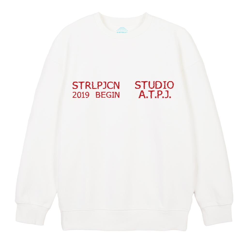 ASTRAL PROJECTION Ap Studio Begin Loose Fit Sweatshirt_White